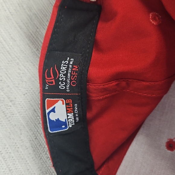 Red Baseball Cap - Picture 2 of 5